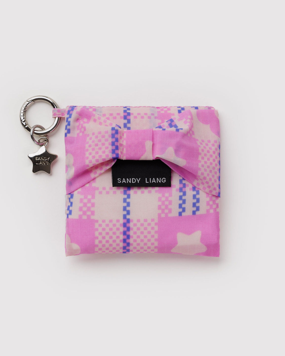 Baby Bow Baggu - Market Plaid Pink - Premium City Tote