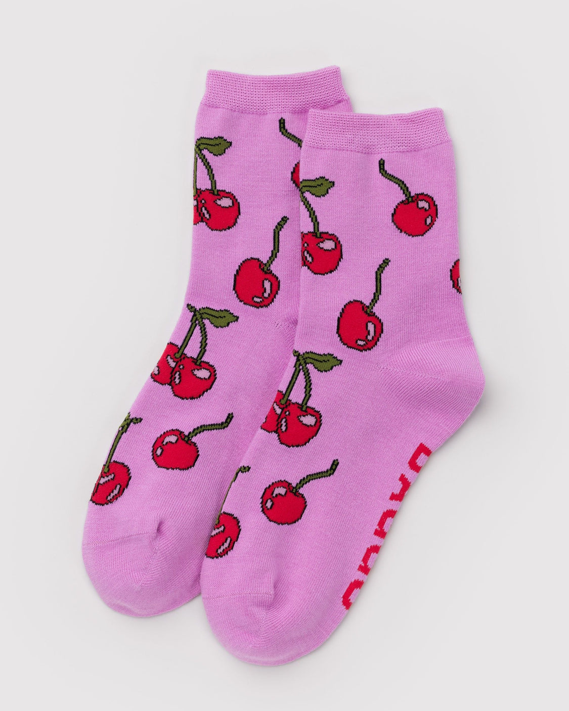 Crew Sock - Cherries - Cozy Everyday Wrap