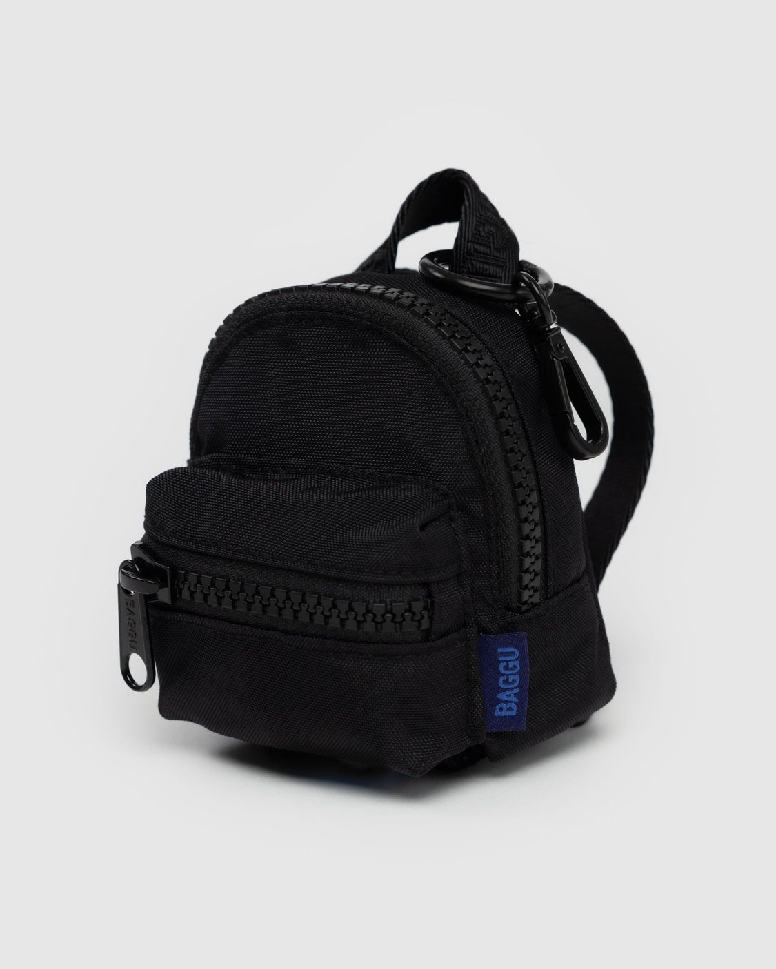 Backpack Charm - Black - Bag Key Detail
