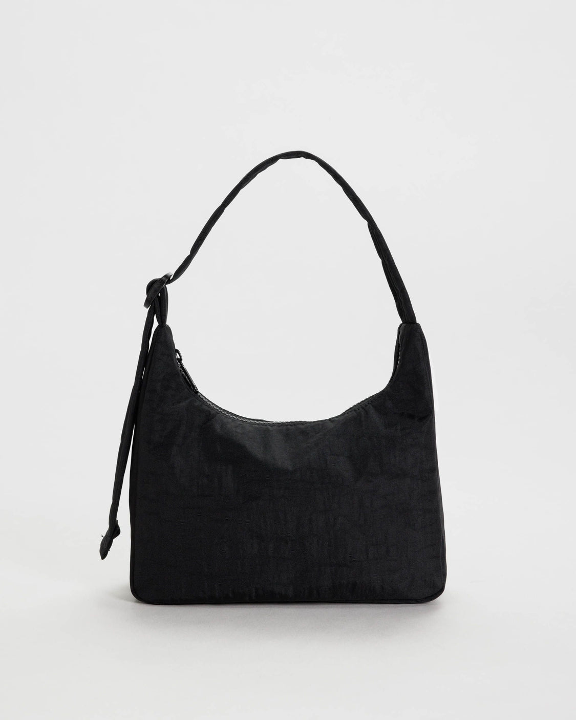 Mini Nylon Shoulder Bag - Black Key Leash - Fresh City Carry